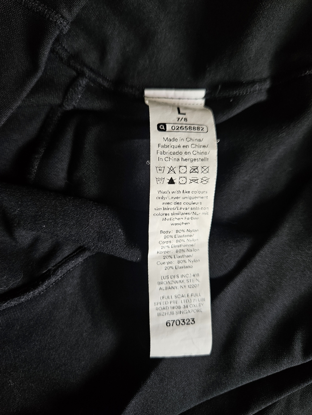 HALARA Patitoff Pet Hair Resistant Crossover Pocket Casual Leggings - Picture 7 of 14
